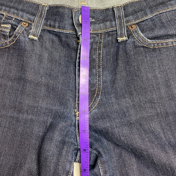 7 for all mankind blue jeans cut 713682 size 28 - Picture 3 of 8